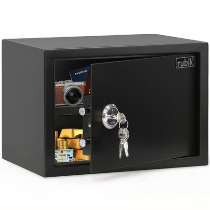 Rubik Medium Manual Key Safe Box with 3 Keys, RB25K (25x35x25cm)