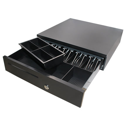 Rubik Cash Drawer Register, 5 Cash Bills and 6 Coins Compartment, RB-405D