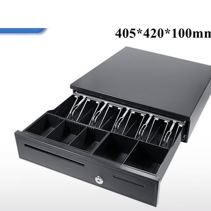Rubik Cash Drawer Register, 5 Cash Bills and Coins Compartment, RB-405B