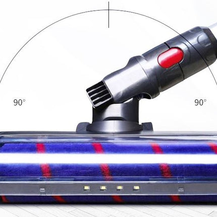 Electric Floor Roller Brush Head Kit With Green Light for Dyson Vacuum Cleaner Compatible with v7/V8/V10/V11/G5