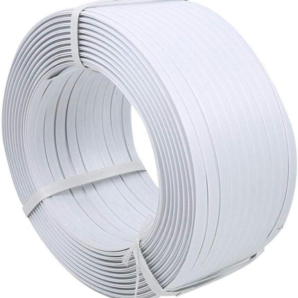 Handmade PP Packing Belt Baler Band for Manual Strapping, 15mm Width, 400m Length, 10KG Roll, 80KG Pull Force