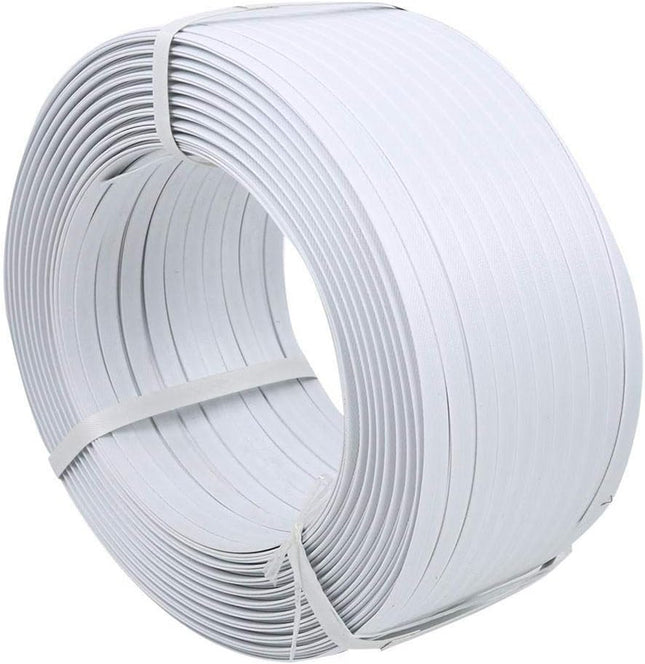 Handmade PP Packing Belt Baler Band for Manual Strapping, 15mm Width, 400m Length, 10KG Roll, 80KG Pull Force