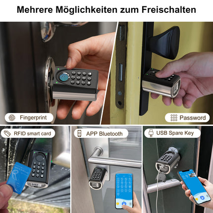 WELOCK Smart Fingerprint Door Lock with Biometric Fingerprint Scanner and Pass Code ToucD41