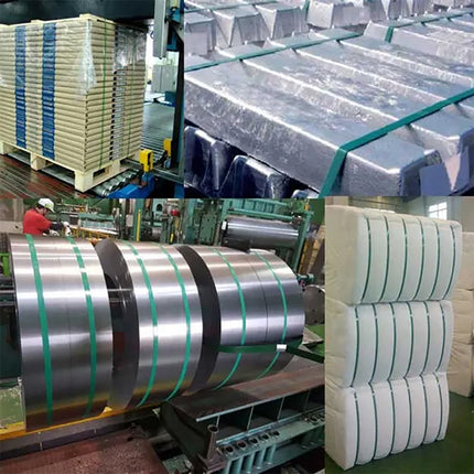 PET Strapping Band Roll 1608, Packing Belt 16mm x 0.8mm, 600 meter 10kg (Green)