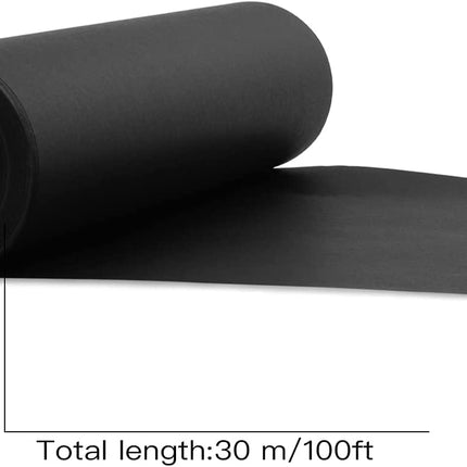 Kraft Paper Roll 30cm x 30m (100ft) - Black