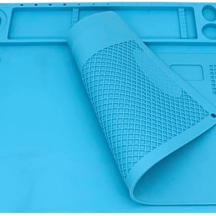 TE-613B Soldering Repair Mat 35x25cm - Silicone Heat Resistant Work Station Desk Pad