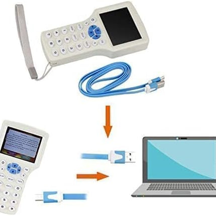 Rubik Advanced RFID Writer Copier for 125Khz IC-Type-A 13.56MHz HID-125KHz IC/ID/HID/UID RFID 10 Frequency Duplicator