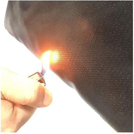 Large Fireproof Document Bag 34x25cm Large - Silicone Coated Fiberglass, Water and Fire Resistant, Single Zipper Pouch