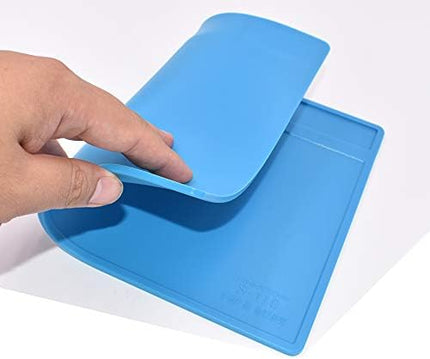 S-110 Mini Silicone Soldering Work Mat – Heat Resistant Repair Station Desk Pad