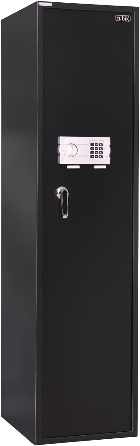 Rubik 1.6meter X-Large Digital Safe Box with Pin Code and Keys, RB160EG (160x40x50cm) Black