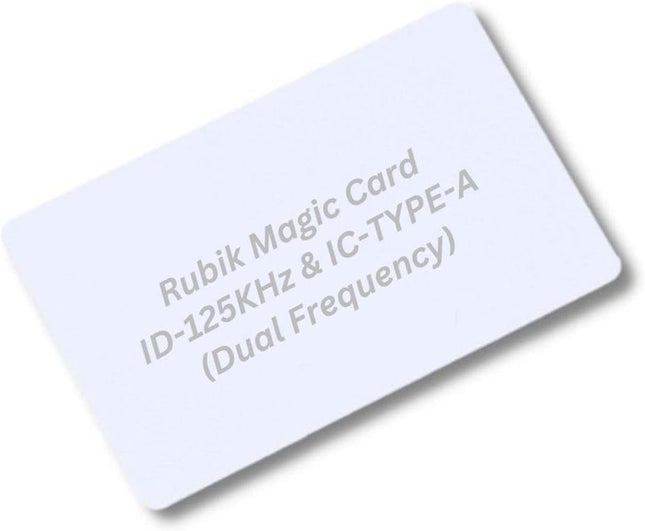 Rubik 5pcs Magic Card, Blank ID-125Khz & IC-Type-A RFID Key Cards for RFID Copier/Reader/Writer/Duplicator