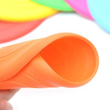 Frisbee Flying Disc Toy, Outdoor Playing Game, Suitable for Kids and Adults (17.8cm Diameter)