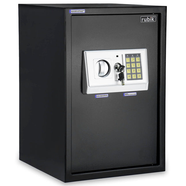 Rubik Large Digital Safe Box with Keys, RB50EDA (50x35x30cm)