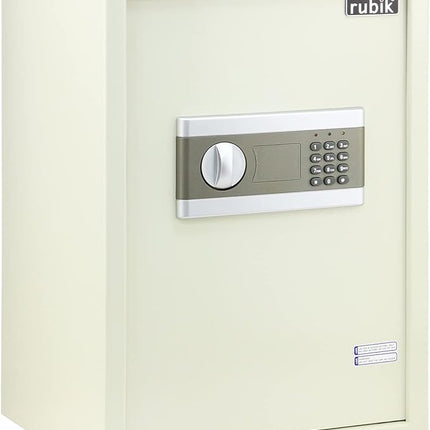 Rubik Large Digital Safe Box with Keys, RB50EP (50x35x30cm)