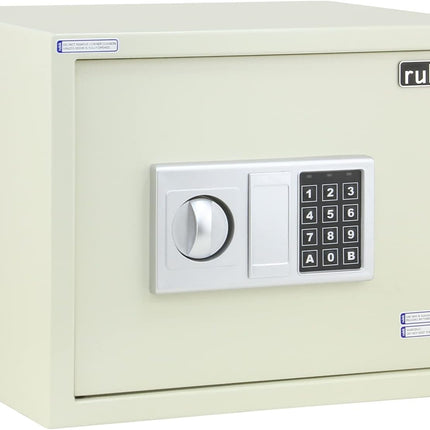Rubik Large Digital Safe Box with Keys, RB30EDS (30x38x30cm)