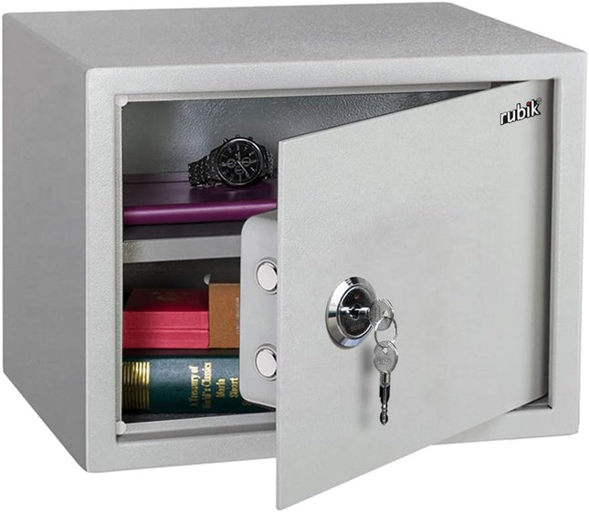 Rubik Large Key Operated Safe Box RB30K-11Kg (30x38x30cm)