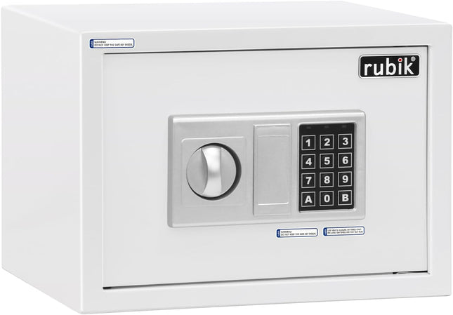 Rubik Medium Digital Safe Box with Keys, RB25EDS (25x35x25cm)