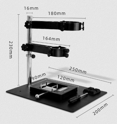 Hot Air Heat Gun Clamp Bracket Holder Rework Soldering Station JSD-9908