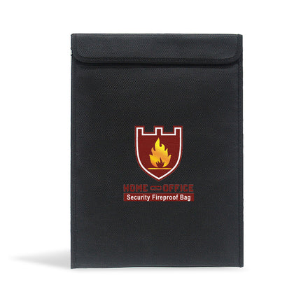 Fireproof Document Bag - Fire and Water Resistant Storage Pouch 28x38cm