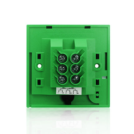 Emergency Break Glass Alarm Button Switch Fire Door Opening(English and Chinese)