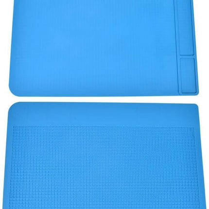 TE-508 Soldering Repair Mat 48x34cm - Silicone Heat Resistant Work Station Desk Pad