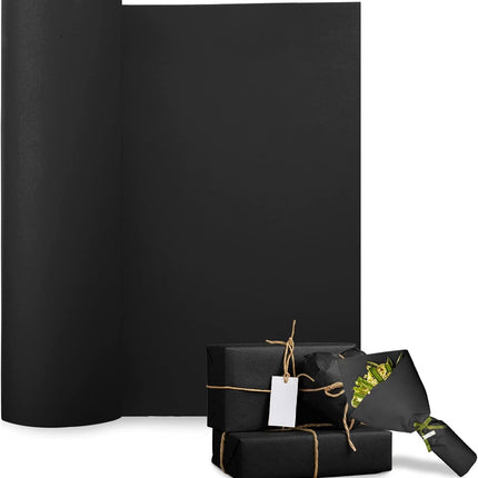 Kraft Paper Roll 30cm x 30m (100ft) - Black