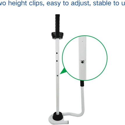 Rubik Stretch Film Roll Dispenser 40-46cm Adjustable Height Heavy-Duty Hand Stretch Wrap Holder