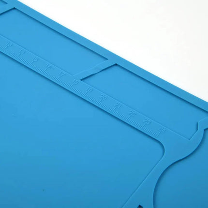TE-609 Soldering Repair Mat 33x21cm - Silicone Heat Resistant Work Station Desk Pad
