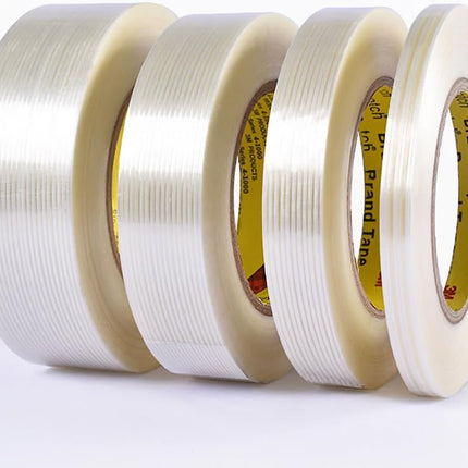 Filament Strapping Tape – Heavy Duty Transparent Fiberglass Adhesive Packaging Tape