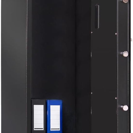 Rubik 1.6meter X-Large Digital Safe Box with Pin Code and Keys, RB160EG (160x40x50cm) Black