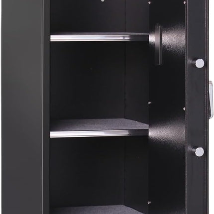 Rubik 1.3meter Large Digital Safe Box with Pin Code and Keys, RB130EG (130x40x50cm) Black