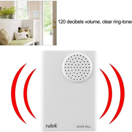 Rubik 12v Doorbell Wired Ding-Dong Works with All Type Access Control