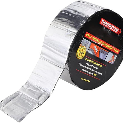 Waterproof Butyl Tape 50mm x 10m – Self-Adhesive Aluminum Foil Seal Tape