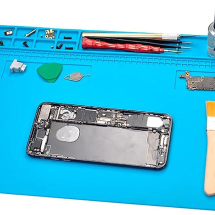 TE-610 Soldering Mat 35x25cm - Silicone Heat Resistant Work Station Desk Pad