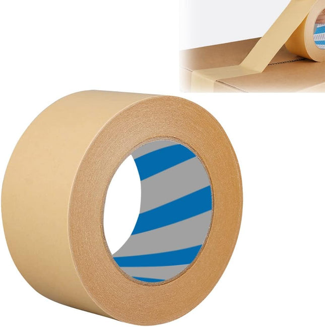 Kraft Paper Packing Tape 5cm Wide x 33 Yards – Writable Easy Tear, Eco-Friendly
