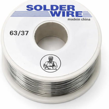 1.8mm Soldering Wire 100g, Flux Core, Tin 63% Lead 37%, Melting Point 183°C, High Mobility Electrolytic Solder Wire