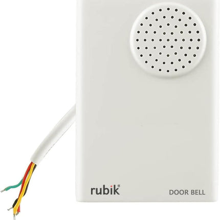 Rubik 12v Doorbell Wired Ding-Dong Works with All Type Access Control
