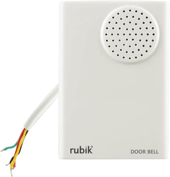 Rubik 12v Doorbell Wired Ding-Dong Works with All Type Access Control