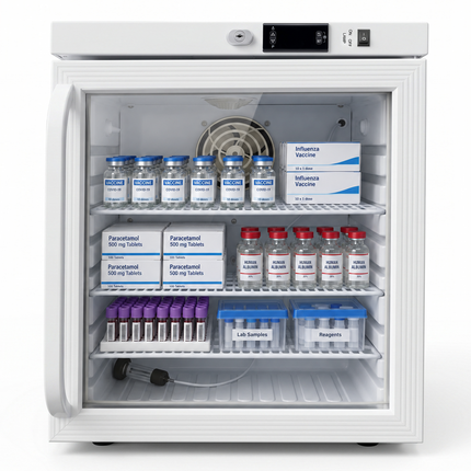 Medical Refrigerator 29L - Vaccine & Pharmaceutical Fridge Digital Control / Alarm / Thermometer, JGA-BC29