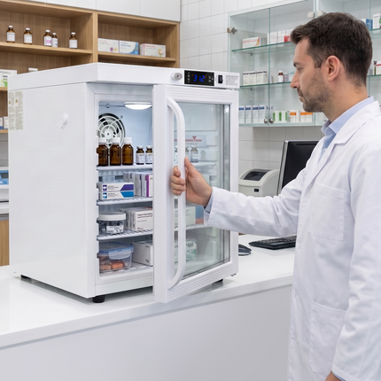 Medical Refrigerator 29L - Vaccine & Pharmaceutical Fridge Digital Control / Alarm / Thermometer, JGA-BC29