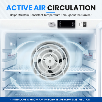 Medical Refrigerator 29L - Vaccine & Pharmaceutical Fridge Digital Control / Alarm / Thermometer, JGA-BC29
