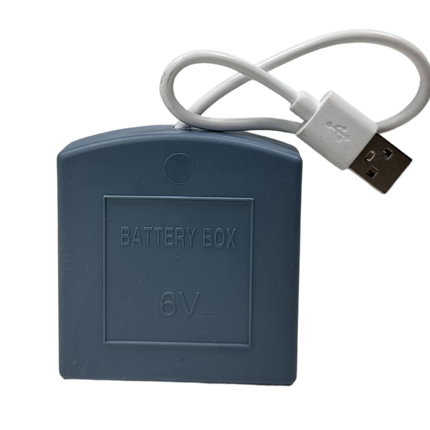Rubik USB External Battery Box for Safe Box, Backup Battery Enclosure, 6V Power Source