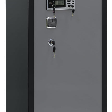 Rubik Digital Safe Box, Premium Build, Triple Security Locker 138kg (150x65x56cm) RBGX-150XTD Black/Grey
