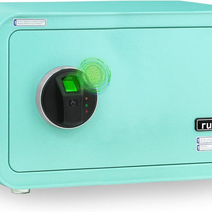 Rubik Wide Fingerprint Safe Box with Keys, RB23f (23x43x35cm)
