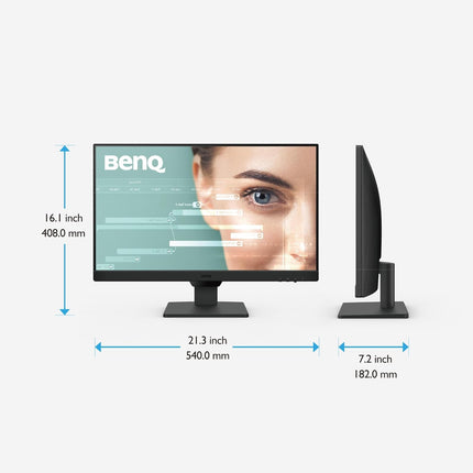 BenQ GW2490 24 inch FHD IPS Computer Gaming Monitor - 100Hz - 1920x1080p