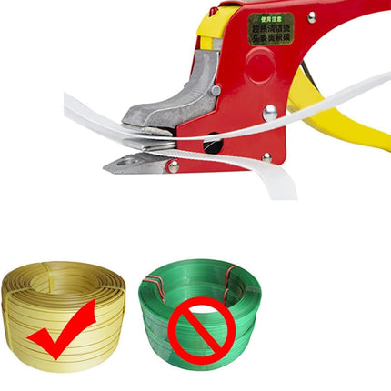 Electric Strapping Welding Tool Hot Melt Packing Pliers Buckle-Free Tool for PP Strap Sealing