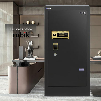 Rubik Large Digital Safe Box with Triple Lock (120x58x48cm) 120H-BG Black