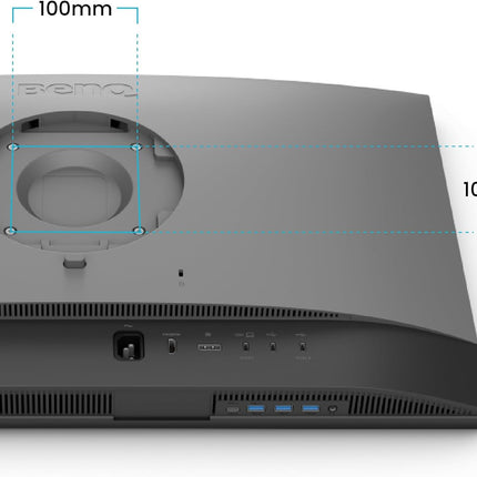 BenQ PD2706QN 27" QHD 100Hz Designer Monitor 2560x1440 IPS, 95% P3, 100% sRGB/Rec.709, Nano Matte Panel