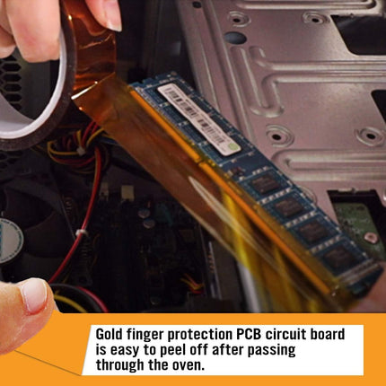 High Temperature Tape 50mm x 33m | Heat-Resistant Sublimation & Soldering Tape