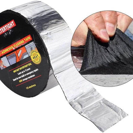 Waterproof Butyl Tape 50mm x 10m – Self-Adhesive Aluminum Foil Seal Tape